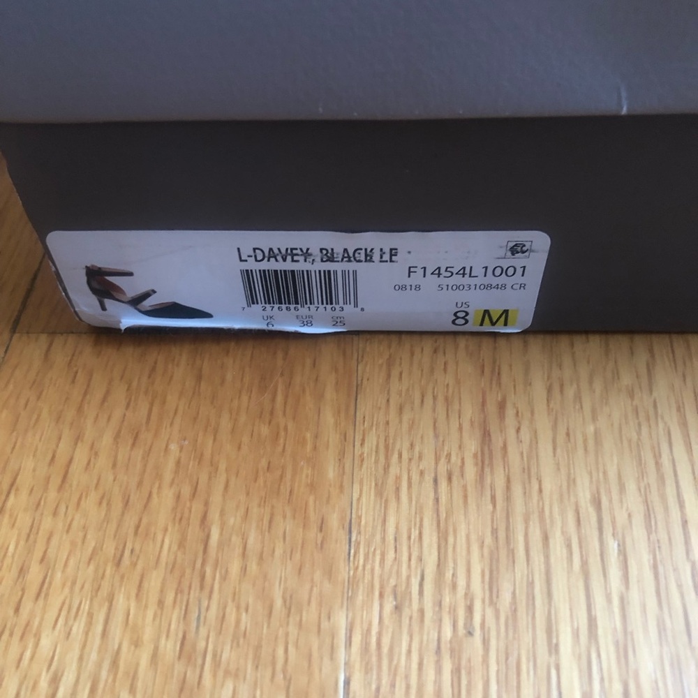 Franco Sarto Davey black strapped heel - Picture 6 of 7